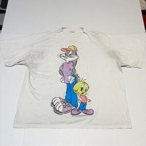 Vintage Looney Tunes Bugs Bunny Tweety Shirt